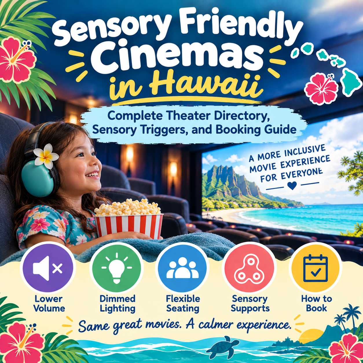 Sensory Friendly Cinemas in Hawaii Complete Theater Directory, Sensory Triggers, and Booking Guide Sensory Friendly Cinemas in Hawaii Complete Theater Directory, Sensory Triggers, and Booking Guide
