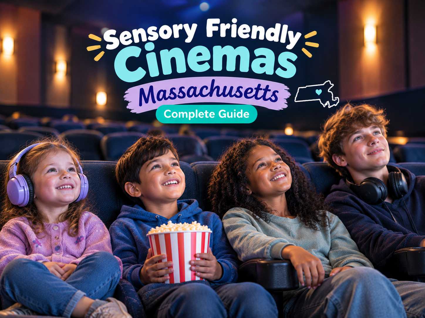 Sensory Friendly Cinemas in Massachusetts Complete Theater Directory, Sensory Triggers, and Booking Guide Sensory Friendly Cinemas in Massachusetts Complete Theater Directory, Sensory Triggers, and Booking Guide