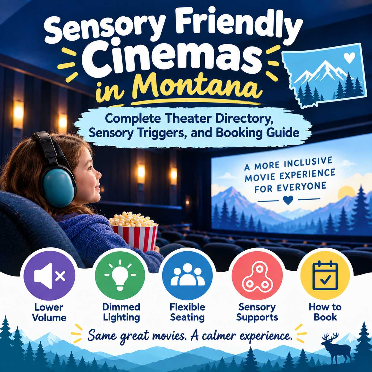 Sensory Friendly Cinemas in Montana Complete Theater Directory, Sensory Triggers, and Booking Guide Sensory Friendly Cinemas in Montana Complete Theater Directory, Sensory Triggers, and Booking Guide