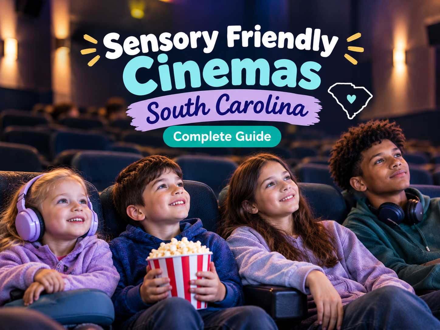 Sensory Friendly Cinemas in South Carolina Complete Theater Directory, Sensory Triggers, and Booking Guide Sensory Friendly Cinemas in South Carolina Complete Theater Directory, Sensory Triggers, and Booking Guide
