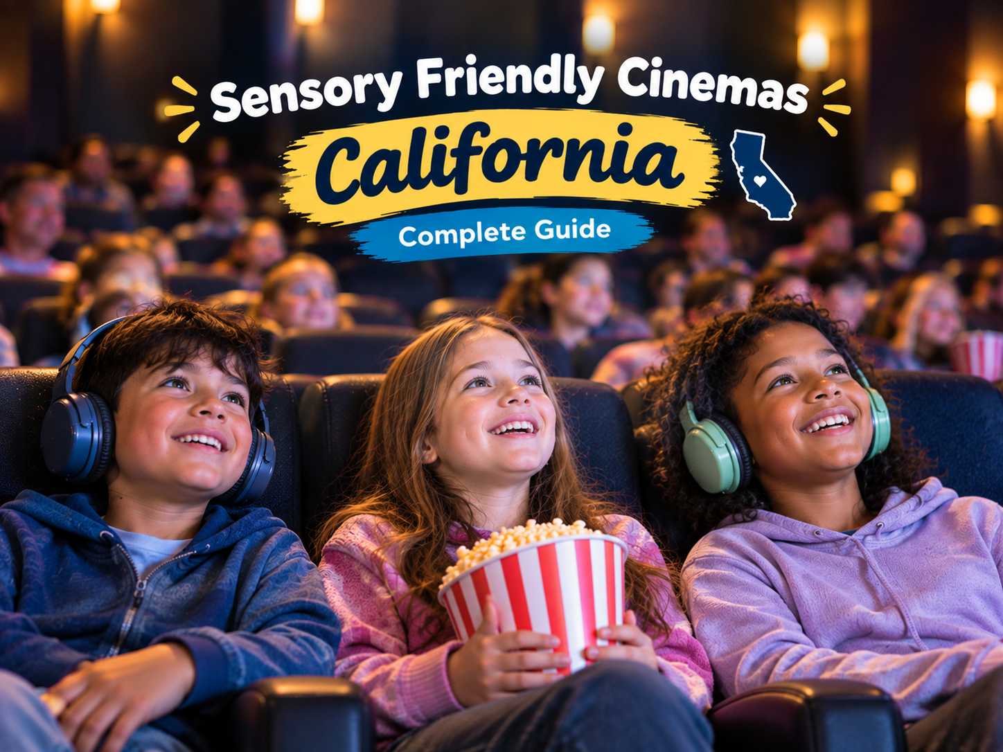 Sensory Friendly Cinemas in California Complete Theater Directory, Sensory Triggers, and Booking Guide Sensory Friendly Cinemas in California Complete Theater Directory, Sensory Triggers, and Booking Guide