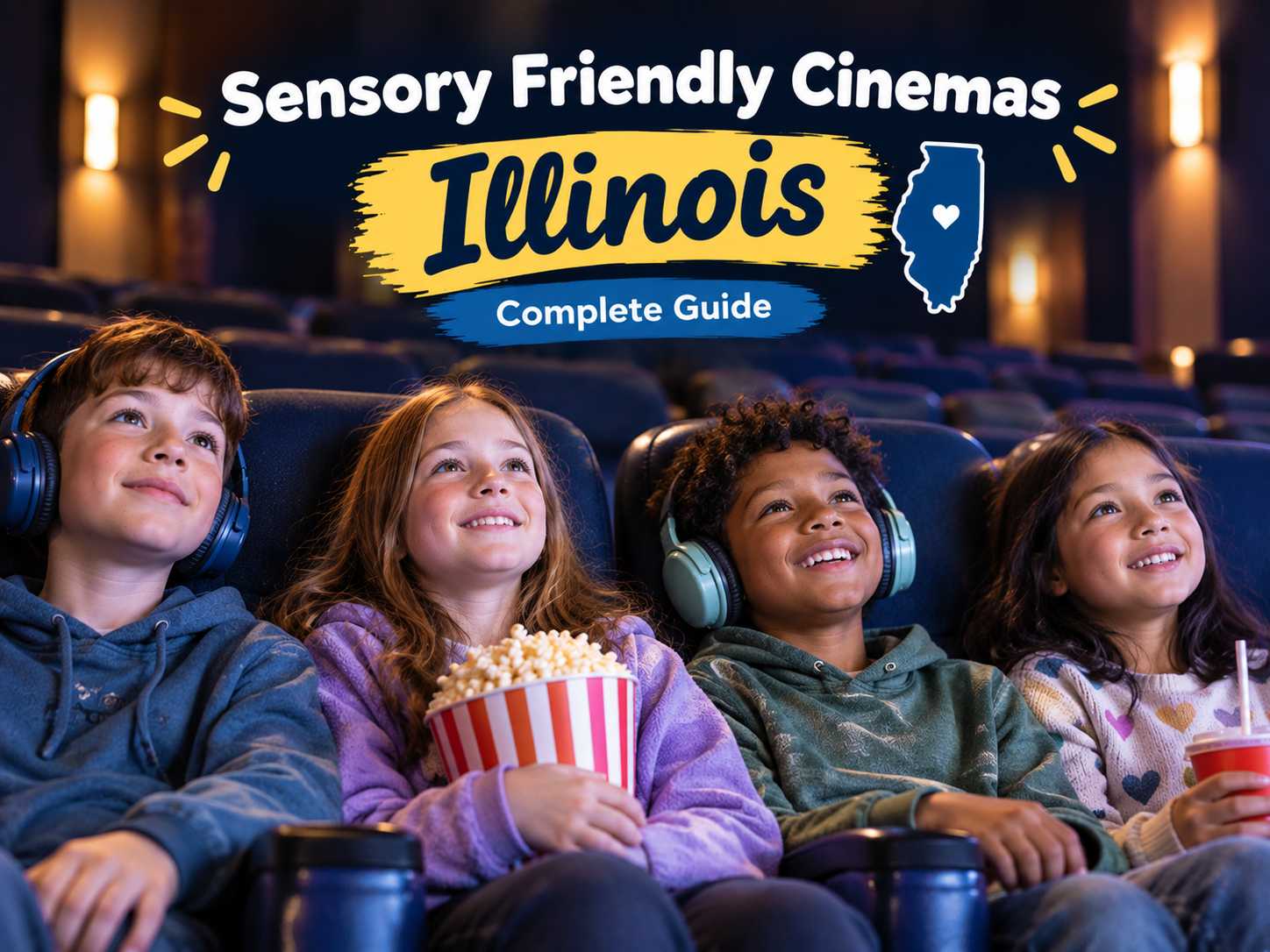 Sensory Friendly Cinemas in Illinois Complete Theater Directory, Sensory Triggers, and Booking Guide Sensory Friendly Cinemas in Illinois Complete Theater Directory, Sensory Triggers, and Booking Guide