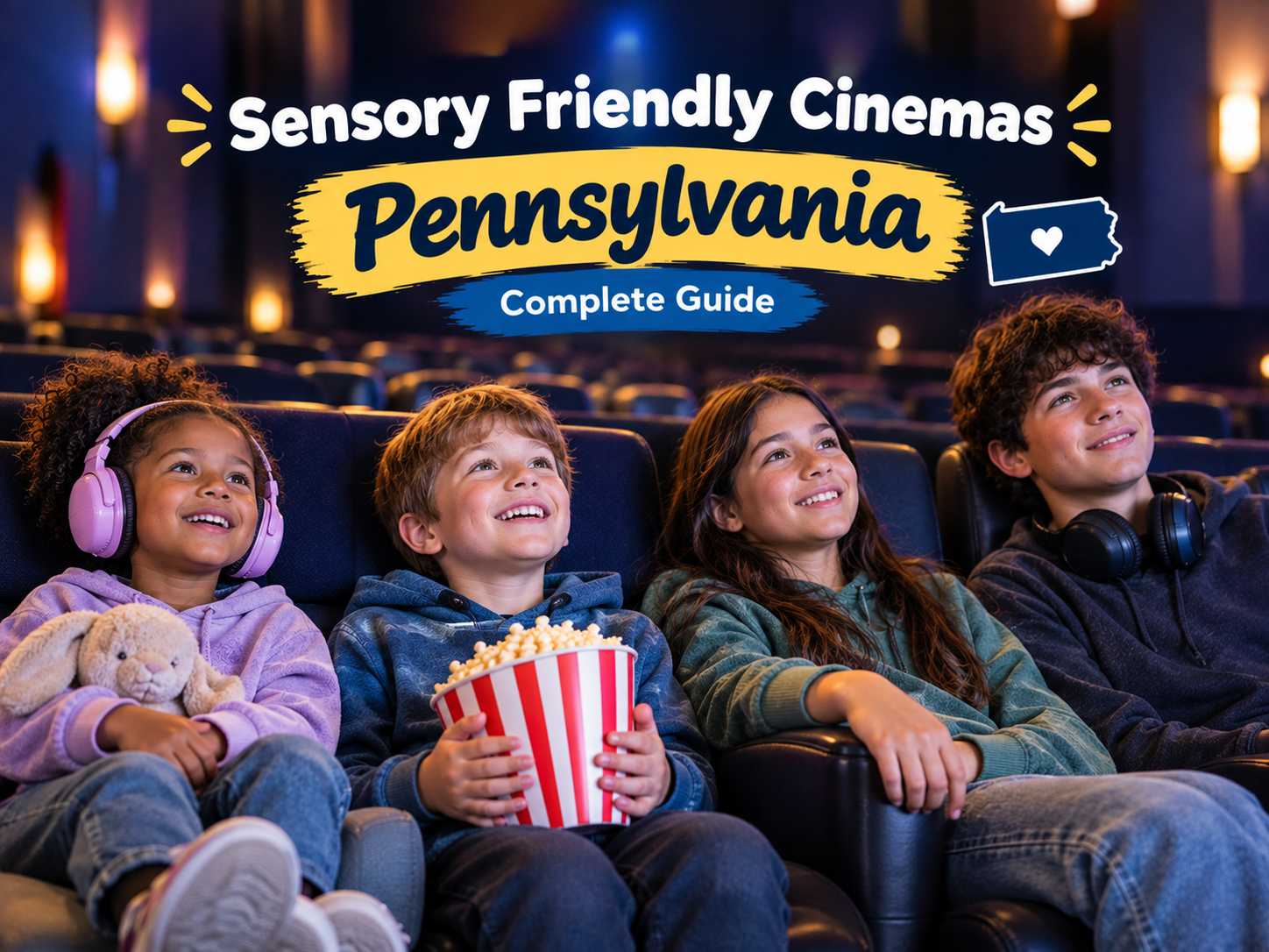 Sensory Friendly Cinemas in Pennsylvania Complete Theater Directory, Sensory Triggers, and Booking Guide Sensory Friendly Cinemas in Pennsylvania Complete Theater Directory, Sensory Triggers, and Booking Guide